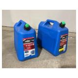 2 five gallon Kerosene containers