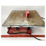 Chicago Chrome Plated Bench Top Tile Saw