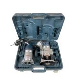 Bosch plunge, fixed routers in case