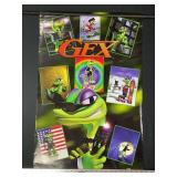1999 Gex 3 Gecko Poster 34"x22" Approx