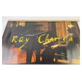 1993 Ray Charles Musician Poster 35"x23"