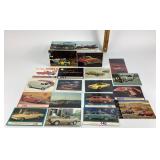 Automotive Dealer Postcards, Chevrolet, Ford