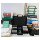 Cassette Tapes, Books, Fabric, Printer Cartridges