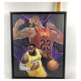 LeBron James Basketball Artwork