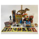 Misc Toy Lot: Dog Man Books, Dick Tracy Trading