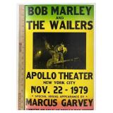 1979 Bob Marley & The Wailers Concert Poster
