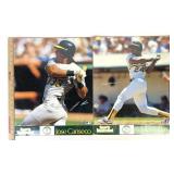 Rickey Henderson & Jose Canseco Oakland Athletics
