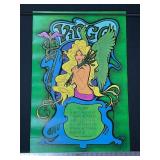 1969 Virgo Zodiac Calendar Poster 32"x21"