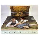 John George Brown Art Print, The Country Gallants