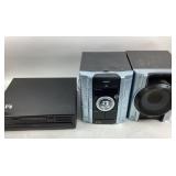 Sony Mini Hi-Fi System, Sony Subwoofer, Onkyo CD C