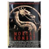 1995 Mortal Kombat Movie Poster  40" x 27"
