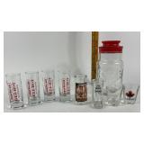 Shot Glasses, 1976 Election Jar