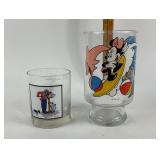 Disney Glass With Mickey Mouse, Norman Rockwell