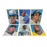 1981 Topps 5x7 MLB Baseball Card lot (6)