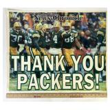 1997 Green Bay News- Chronicle "Thank You Packers"