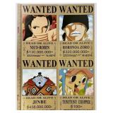 4- One Piece 17"x11" Posters