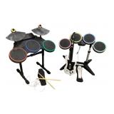 Rock Band, Guitar Hero Drum Kits With Accessories