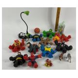 Marvel, DC Action Figures, Dice