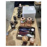 Candles, Lanterns, VTech Phones, Storage Drawer