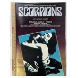 Scorpions Concert Poster Fort Wayne, IN Memorial