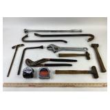 Hammers, Wrenches, Crowbars, Tire Iron