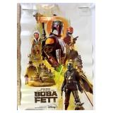 2022 Star Wars The Book of Boba Fett DBL Sided 40"