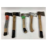 Collins Camp Axes With Wood Handles