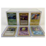 6 Vintage Pokemon Cards