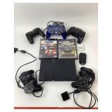 Sony PlayStation 2 Slim Console, Controllers & Gam