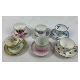 Royal Albert, Royal Dover, Windsor Tea Cups