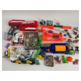 Large Toy Lot, Nerf, Polley Pocket, Funko