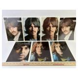 7 - 1968 Beatles Head Shot Approx  8x10 Photos/