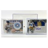 Autographed NFL Football & MLB Baseball Jersey