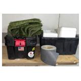 Artificial Turf, Styrofoam Coolers, Insulation Rol