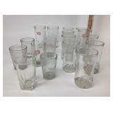 Clear Glasses/Jare With Spiral Base Design