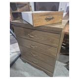 Dresser 4 Drawer (30 in. X 17 in. X 38 in. H) &