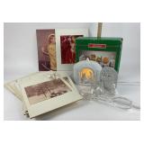 Christmas Village, Glass Ornament, Photos, ï¿½Lighte