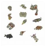 Lenox Beach and Nautical Porcelain Ornaments