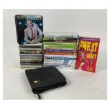 Music CDs, Workout DVDs- Tony Bennett, yoga