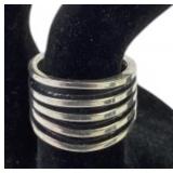 Navajo Tom Hawk sterling ring Native American