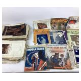 Sheet Music with Artwork, Early 20th Century