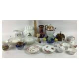 Biscuit Jar Glass Dishes, Fine China Includi