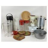 Mr Coffee iced tea, pitchers, percolators, rice co