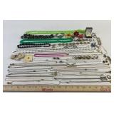 Costume Jewelry: Commandments bracelet, beaded