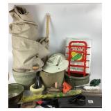 Planters, Holiday Light Set Holder, Gardening Tool