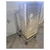 Rolling Push Cart (Base: 21.5 in. Square, Handle: