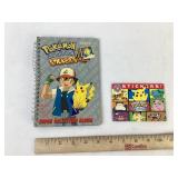 2- Pokemon 1999 Sticker Collection Albums