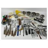 Kitchen Utensils, Tools, Measuring Cups, Knives