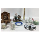 Heco Cuckoo Clock, Precious Moment Figurine, Novel