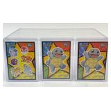 3 Pokemon topps cards
